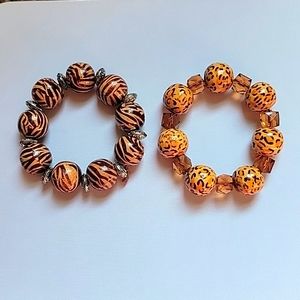 Animal Print Bracelet PAIR